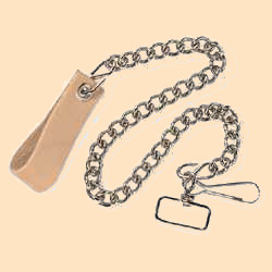 Wallet Chain w/Leather Loop
