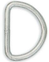 solid dee, dee ring, d-ring, nickel