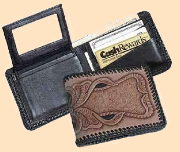 maverick leather wallet kit - leathercraft kit