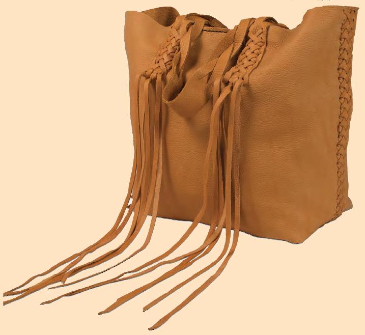 madeline fringe leather bag kit