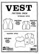 vest leathercraft pattern pack
