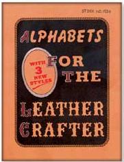 alphabets for the leather crafter book
