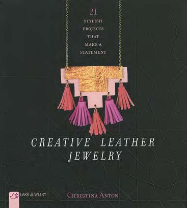 creative leather jewelry project book