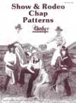 show and rodeo chaps leathercraft pattern pack