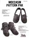 moccasin leathercraft pattern pack
