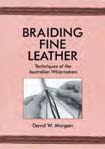 braiding fine leather book leather braiding