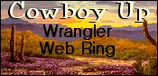 Cowboy Up Wrangler Web Ring