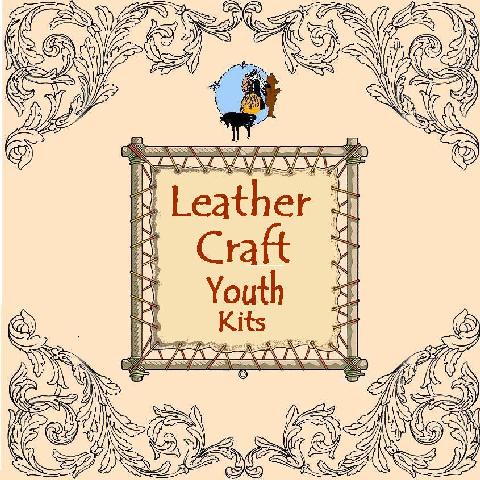 kids crafts, leather crafts for kids, leathercraft kits