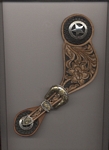 s.a.s.s custom leather spur straps