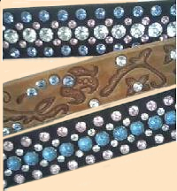 synthetic turquoise rivets, turquoise belt, crystal rivets, synthetic stones, bling belt