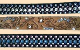 synthetic turquoise rivets, turquoise belt, crystal rivets, synthetic stones, bling belt