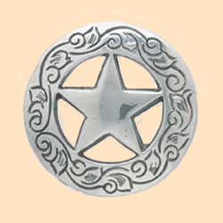 Texas star concho