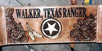 Leather directors Chair Back made for Chuck Norris