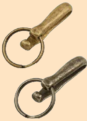 belt clip with key ring