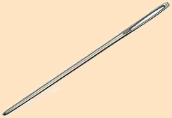 S-Curved Sewing Needle