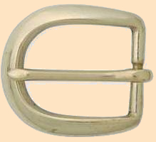 heel bar buckle solid brass