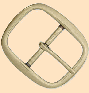 Tandy Leather Roller Buckle 1 (2.5 cm) Nickel Plated 1516-02