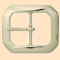 belt buckle, clipped corner buckle