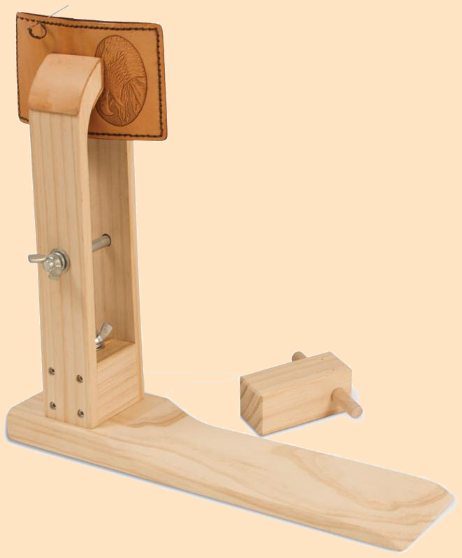 the original stitching horse, wooden stitching horse