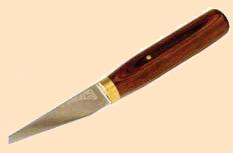 al stohlman brand striaght trim knife, leather hand tools