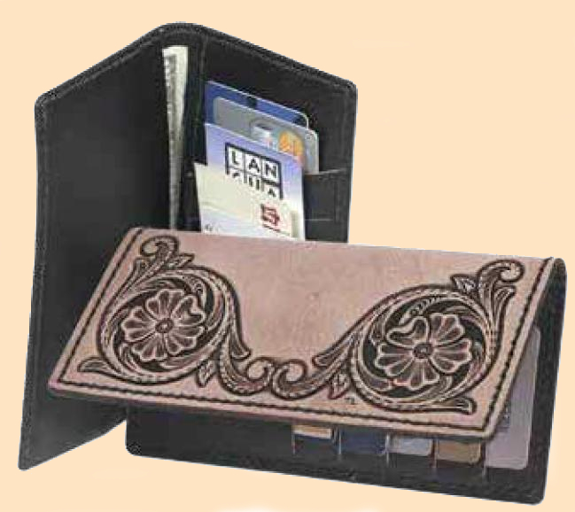 roper wallet leather kit - leathercraft kit