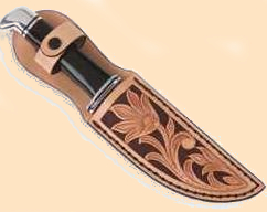 small leather knife sheath kit