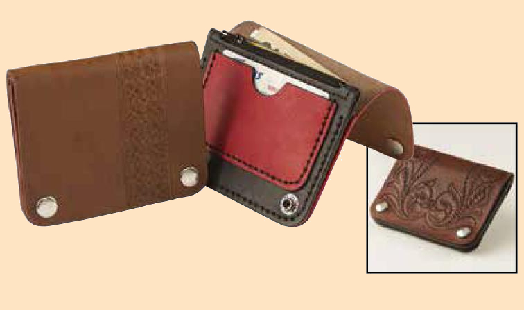 renegade leather wallet kit - leathercraft kit