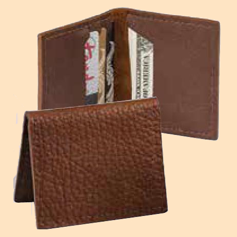 bison leather card wallet leathercraft kit