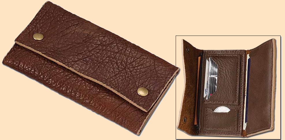 bison surveyor wallet leathercraft kit