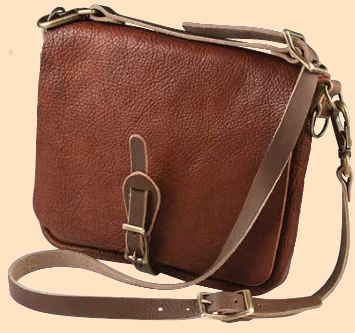 bison messenger bag leather kit, leathercraft kit