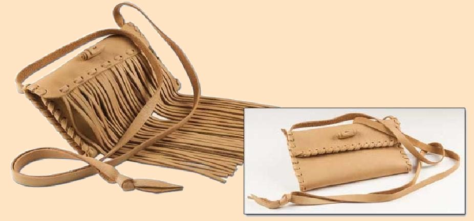 carly fringe bag kit - leathercraft kit