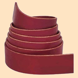 latigo leather strips