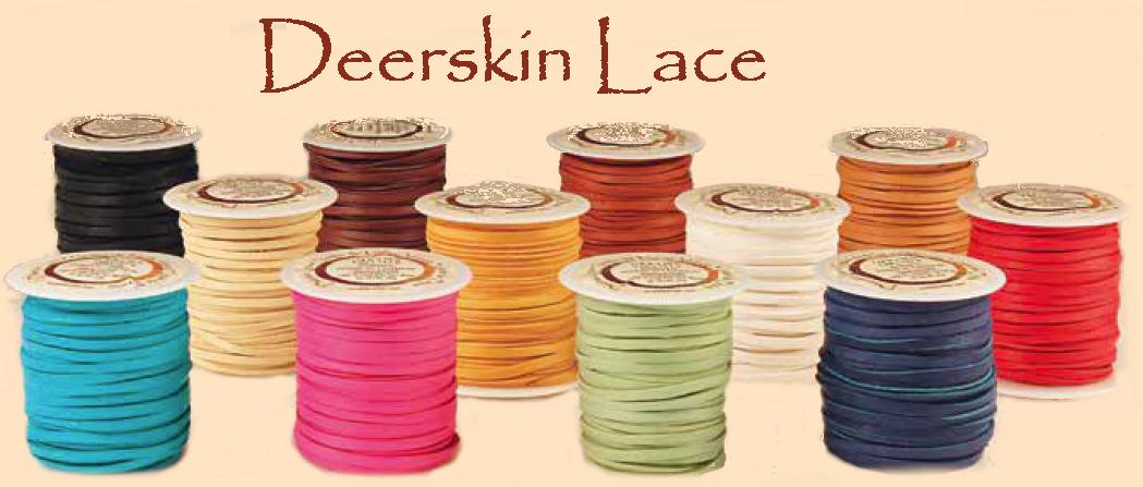 deerskin lace, leather lace, deerskin