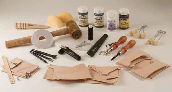 deluxe leathercrafting set