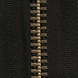 #10 zipper chain black
