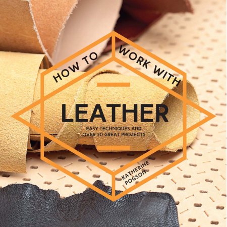how to work with leather book