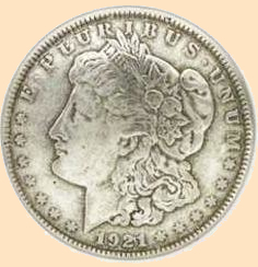 morgan dollar concho head, conchos, leathercraft conchos