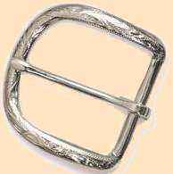 alamo engraved buckle