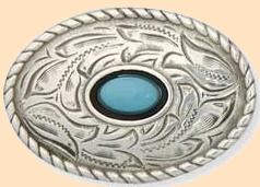 PRAIRIE DUST OVAL CONCHO