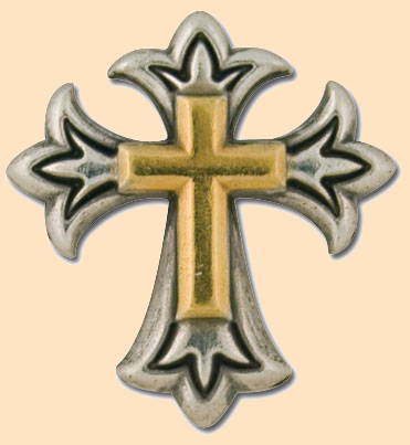 endearing cross concho