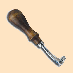 Adjustable Creaser, creaser for leather, leather hand tool