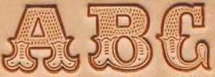 leather stamp set, alphabet stamps, leather stamps, leatherwork, leathercraft