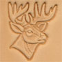 deer leather 3D stamp