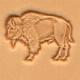 buffalo leather 3D stamp
