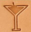 mini 2d 3d leather stamp martini