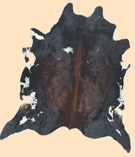 Exotic hair on cowhide, cowhide rug hair-on cow hide