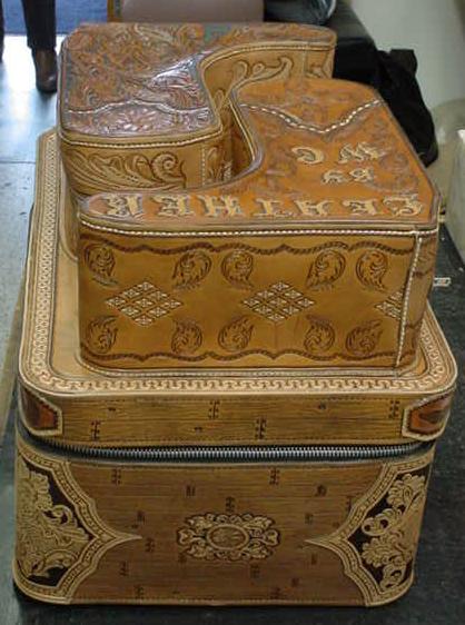 Wheeled Boot Travel Case Bottom