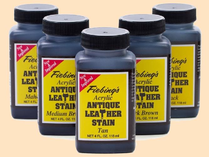 Fiebing's Antique Leather Stain 4oz Black