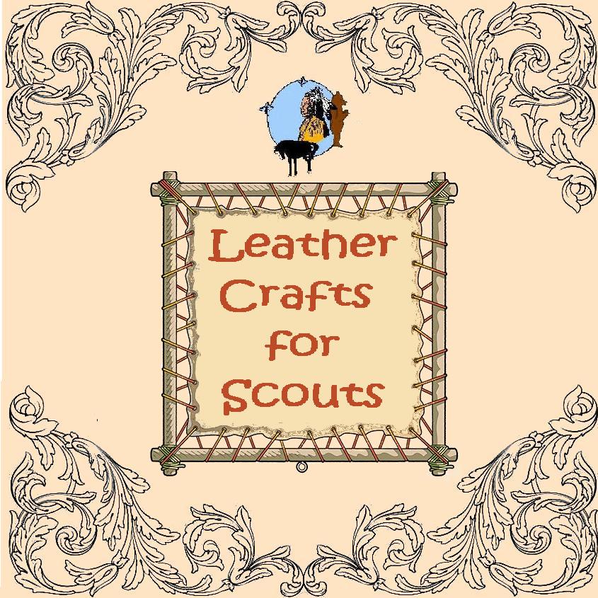 scout leathercraft kits. scout crafts, scout leather supplies