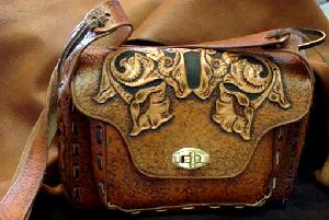 leather purse, hand made leather purse, leather loafer purse kit